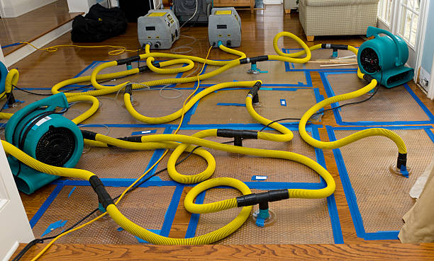 Professional Burst Pipe Water Damage technician working in Beaver, OK